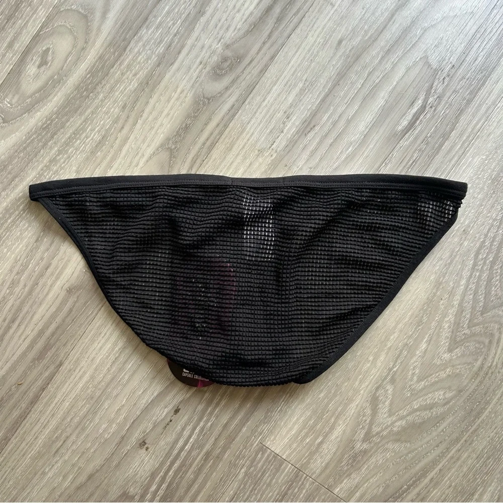 Andrew Christian | Sexy Sheer Mesh Garter Brief in Black (Small)